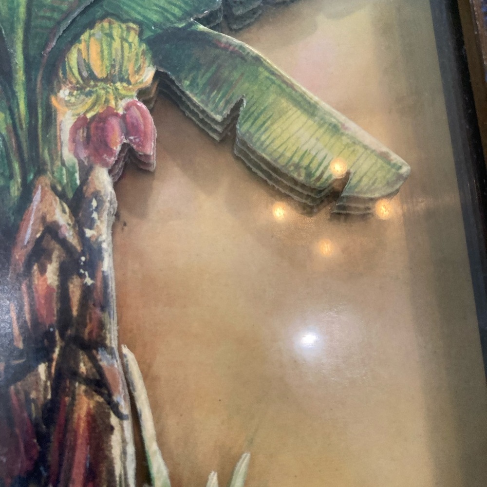 Royal Palm Framed Tropical Wall Art - Picture 5 of 9